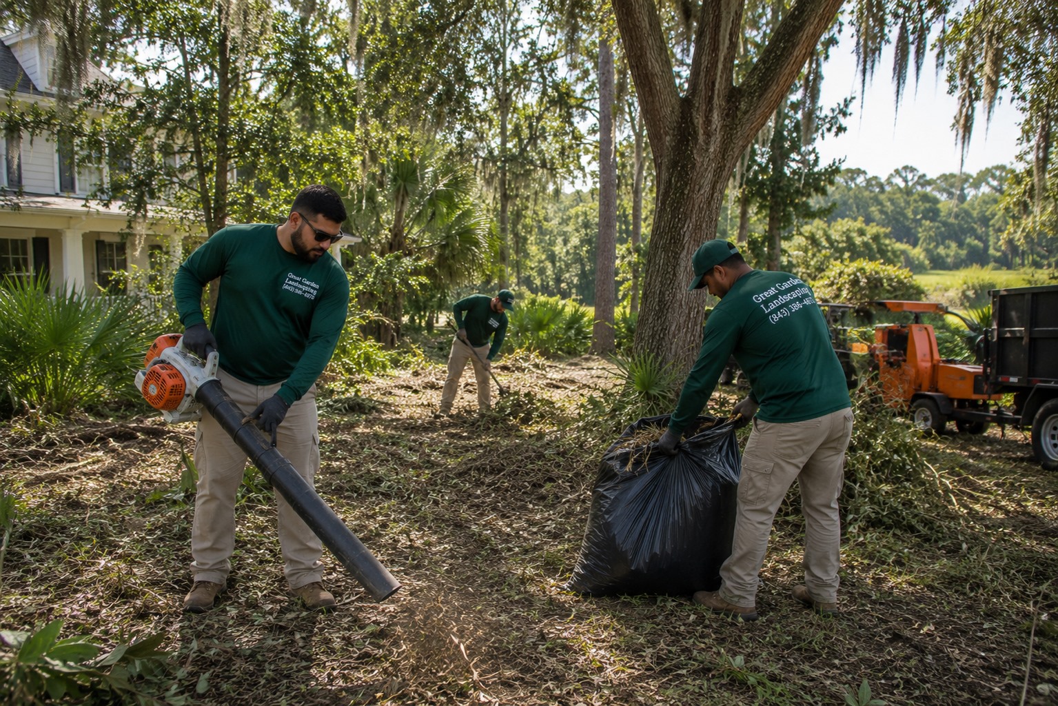 How professional yard cleaning saves time and effort in Johns Island SC